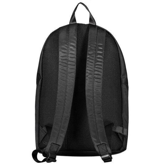 Schwarzer Polyester Herren Rucksack