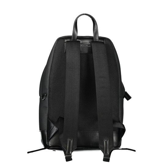 Eleganter schwarzer Urbanite-Rucksack mit Laptopfach