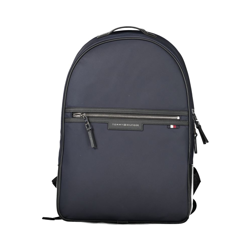 Blauer Polyester Herren Rucksack