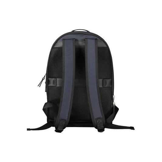 Blauer Polyester Herren Rucksack