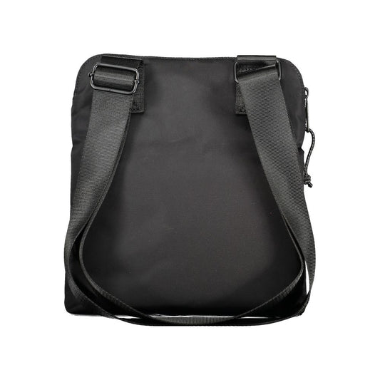 Borsa a tracolla in nylon nero