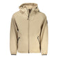 Beige Polyesterjacke