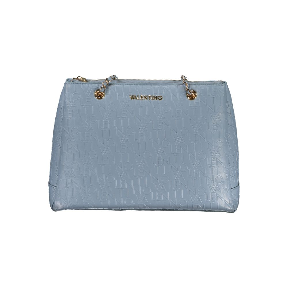 Hellblaue Polyethylen Damenhandtasche