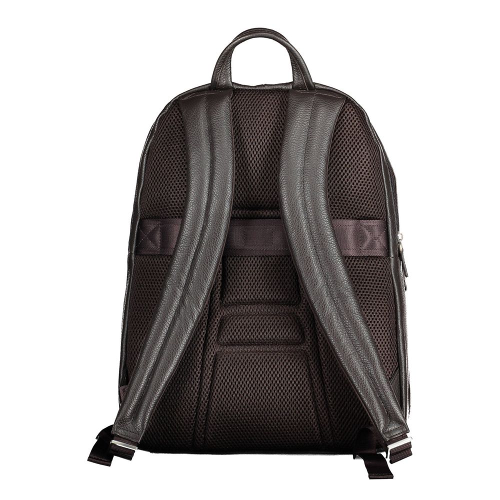 Brauner Leder Herren Rucksack