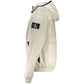 Beige Polyester Men Jacket