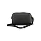 Borsa a mano in poliestere nero
