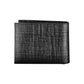 Elegant Black Leather Wallet with RFID Blocking