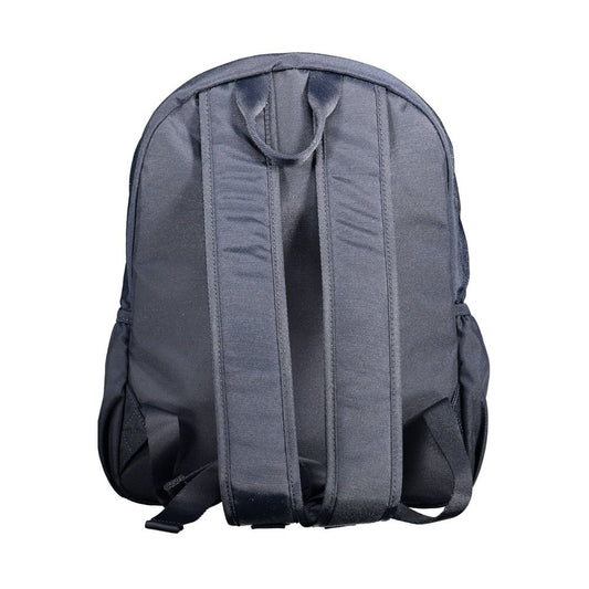 Blauer Polyester Herren Rucksack