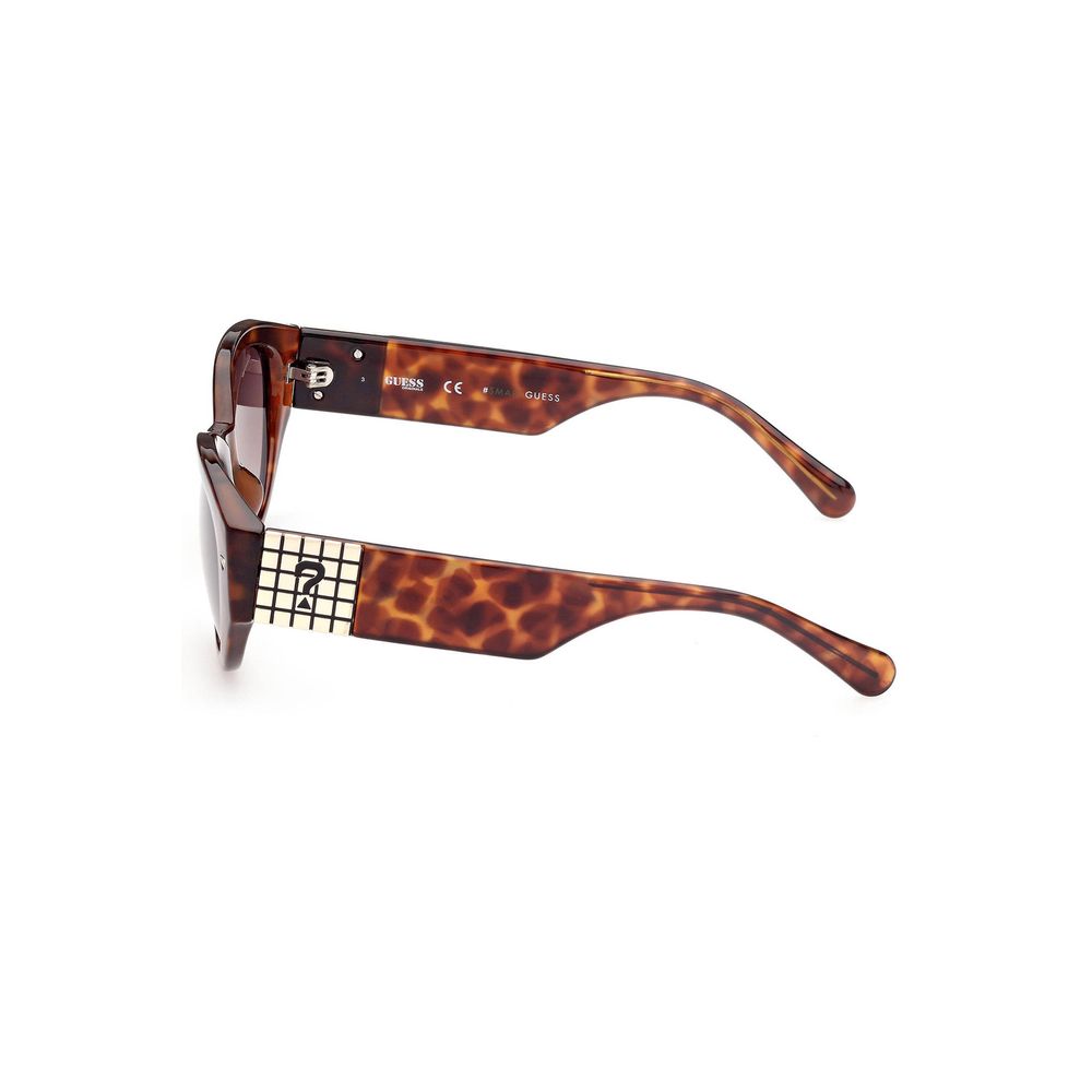 Brown Injected Women Sunglass