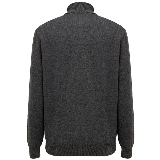 Maglione in cashmere grigio