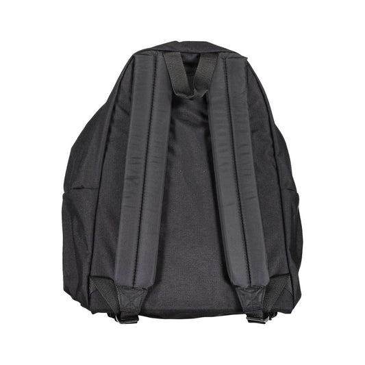 Schwarzer Polyester-Rucksack