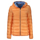 Orange Polyamide Women Jacket