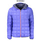 Blue Polyamide Men Jacket