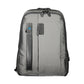 Gray Polyester Men Backpack