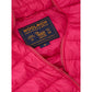 Fuchsia Elegance Polyamide Jacket