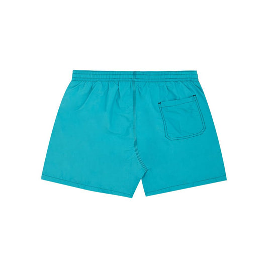 Turquoise Polyester Swimwear