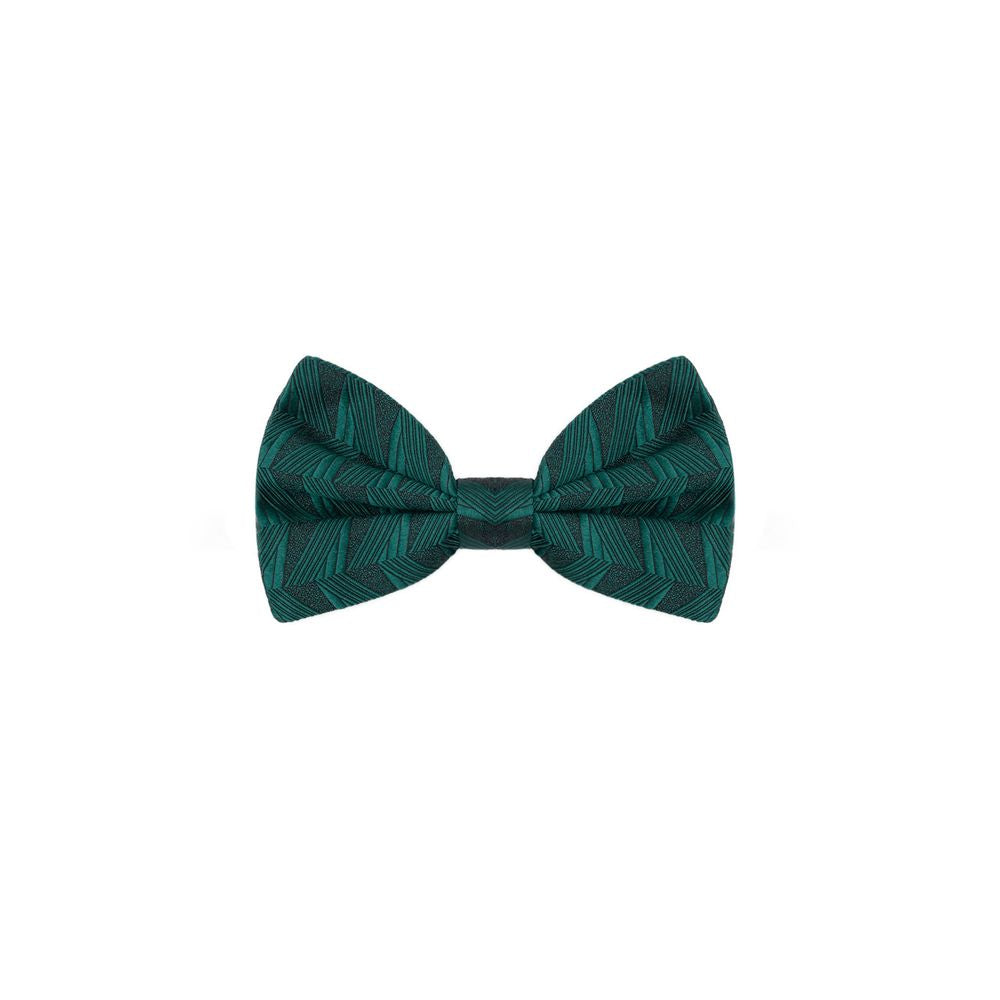 Cravatte e papillon in seta verde