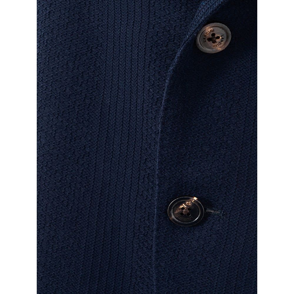 Giacca in cotone blu