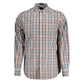 Green Cotton Men Shirt