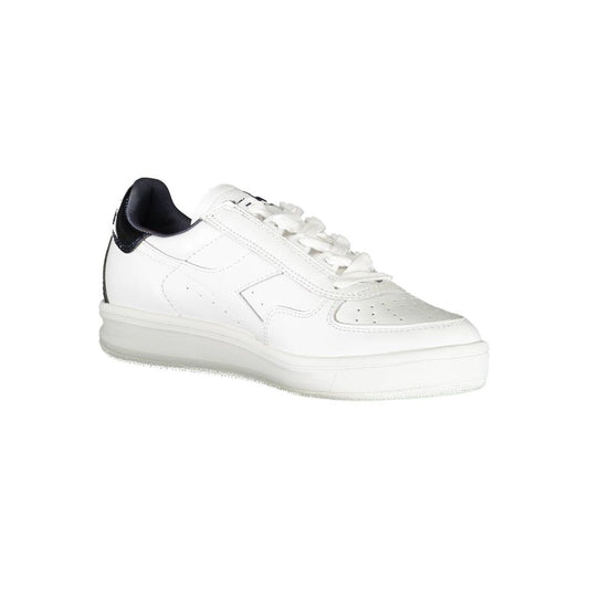 White Leather Women Sneaker