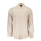 White Cotton Men Shirt