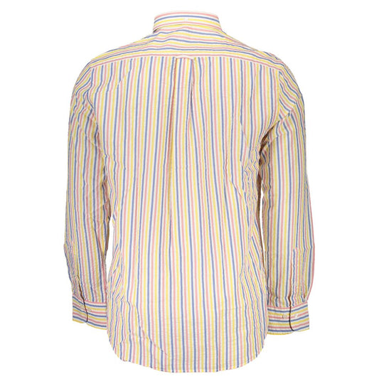 White Cotton Men Shirt