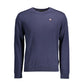 Blue Wool Men Sweater