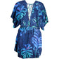 Blue Viscose Women Dress