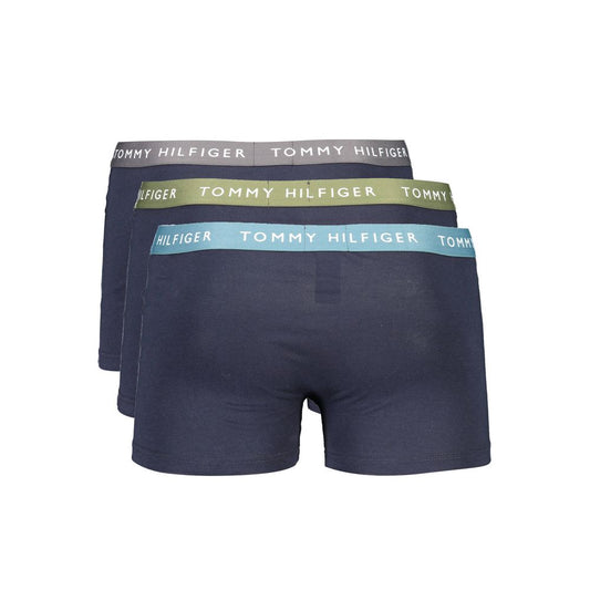 Blue Cotton Underwear