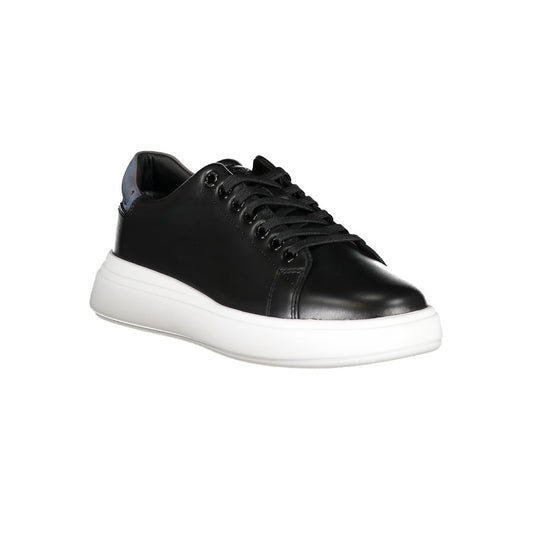 Chic Contrasting Lace-Up Sneakers