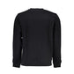 Black Cotton Men Sweater