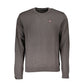 Gray Cotton Men Sweater