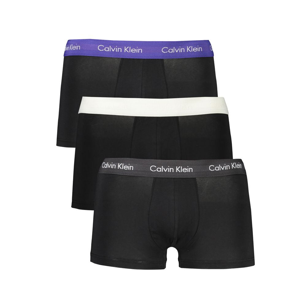 Sleek Tri-Pack Elastic Waist Boxers