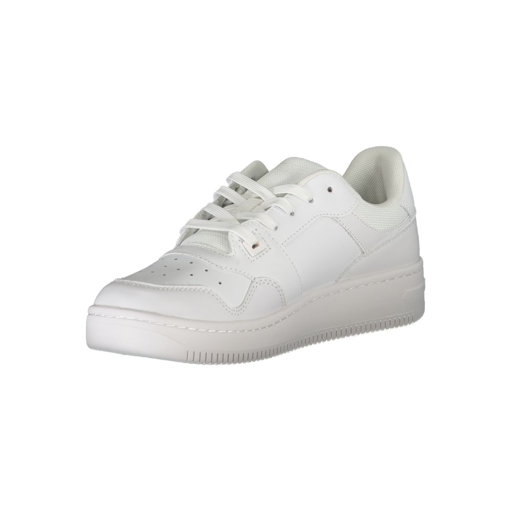 White Leather Women Sneaker