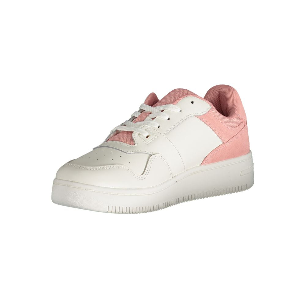 Pink Polyester Sneaker