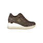 Brown Polyester Women Sneaker