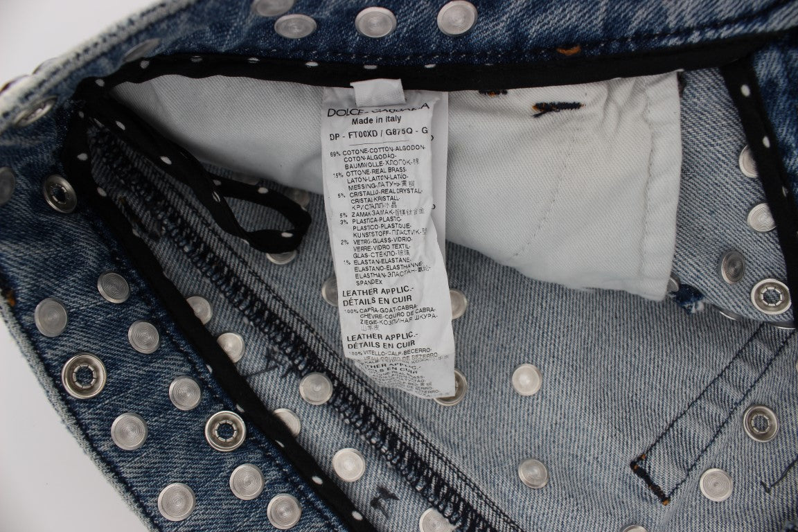 Enchanted Sicily Boyfriendjeans mit Kristallherz
