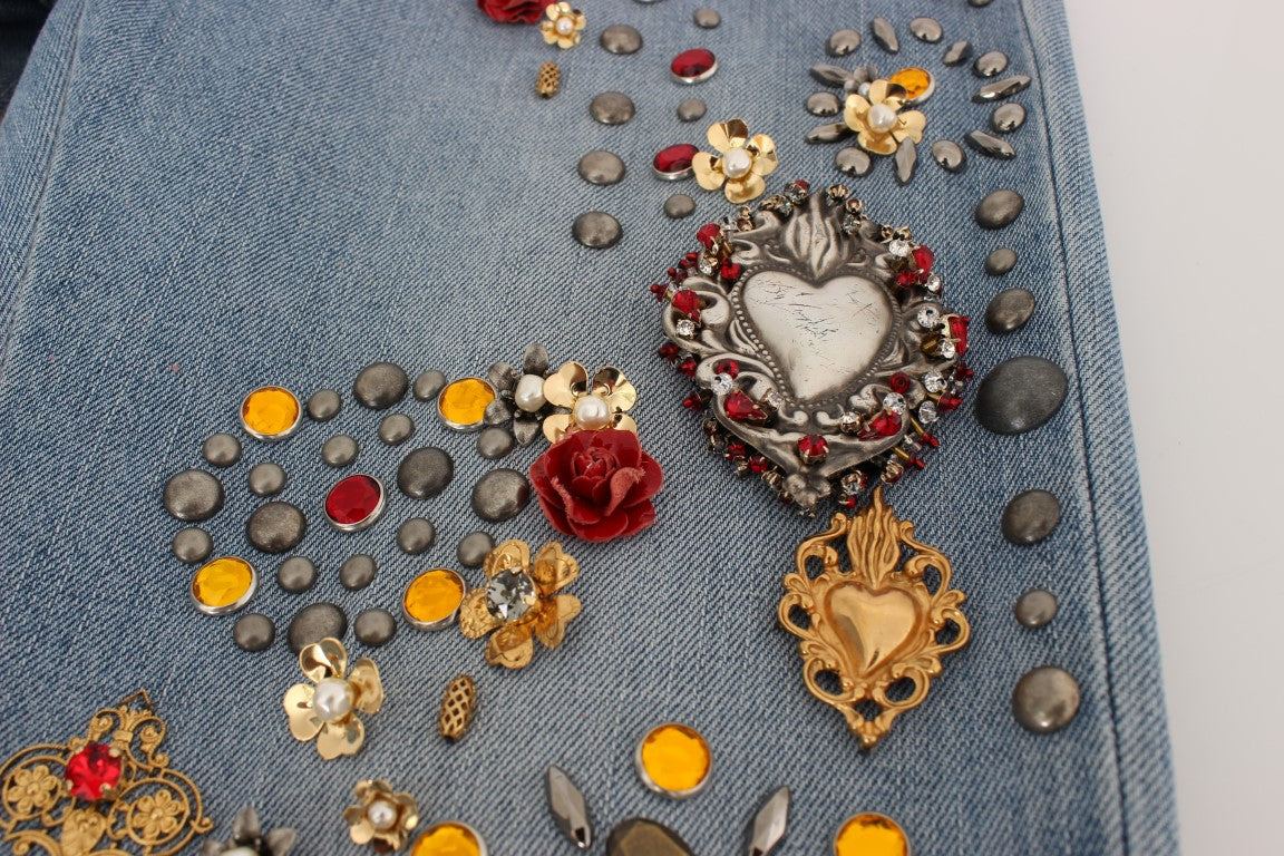 Enchanted Sicily Boyfriendjeans mit Kristallherz