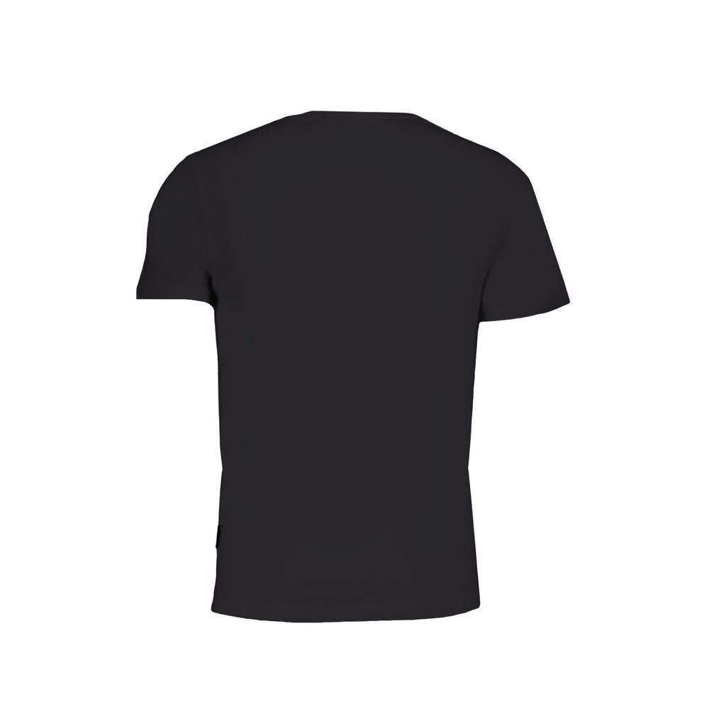 Black Cotton T-Shirt