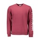 Maglione da uomo in cotone rosso