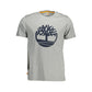 Gray Cotton Men T-Shirt