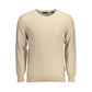 Maglione da uomo in cotone beige