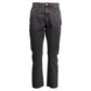 Black Cotton Women Jean