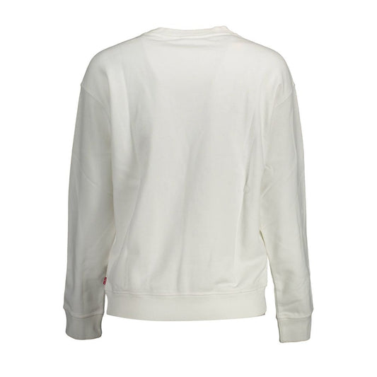 Maglione da donna in cotone bianco