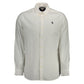 White Cotton Men Shirt