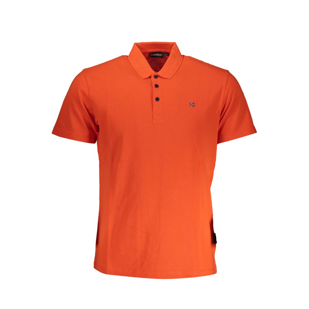 Rotes Poloshirt aus Baumwolle für Herren