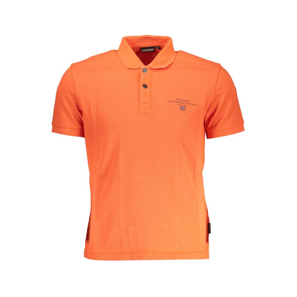 Rotes Poloshirt aus Baumwolle für Herren