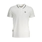 Polo da uomo in cotone bianco