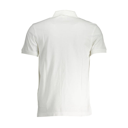 Weißes Poloshirt aus Baumwolle für Herren