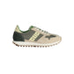 Sneaker da uomo in poliestere beige